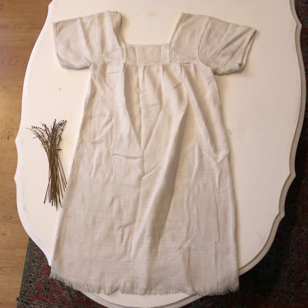 Elegant Cream Midi Dress